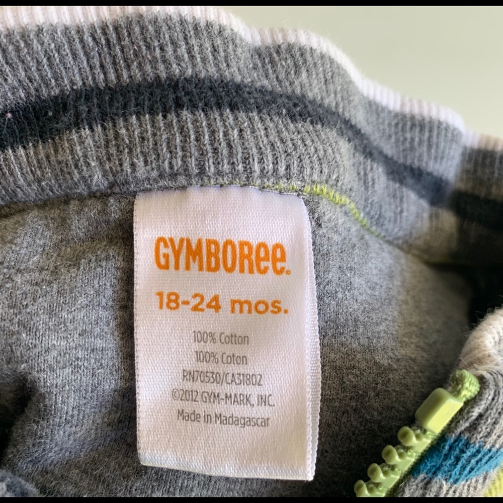 🛍Gymboree Boys Quarter-Zip Pullover 18-24 months - Picture 2 of 7